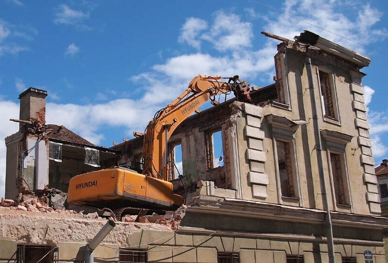 Събаряне на сгради